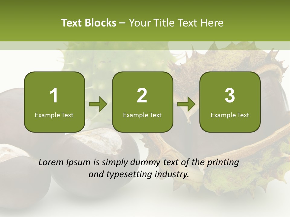 Background Brown Prickle PowerPoint Template