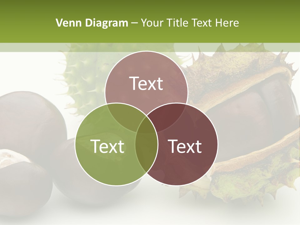 Background Brown Prickle PowerPoint Template