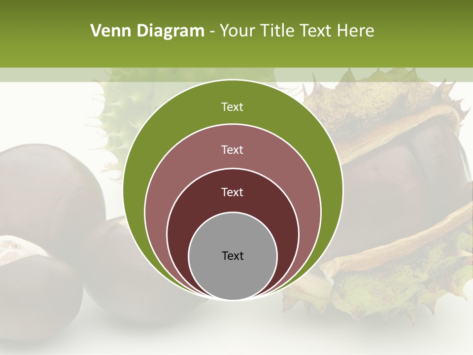 Background Brown Prickle PowerPoint Template