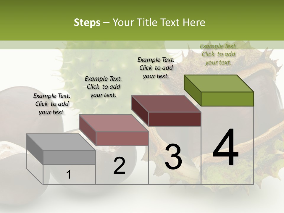 Background Brown Prickle PowerPoint Template