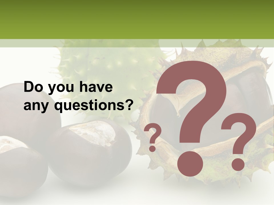 Background Brown Prickle PowerPoint Template