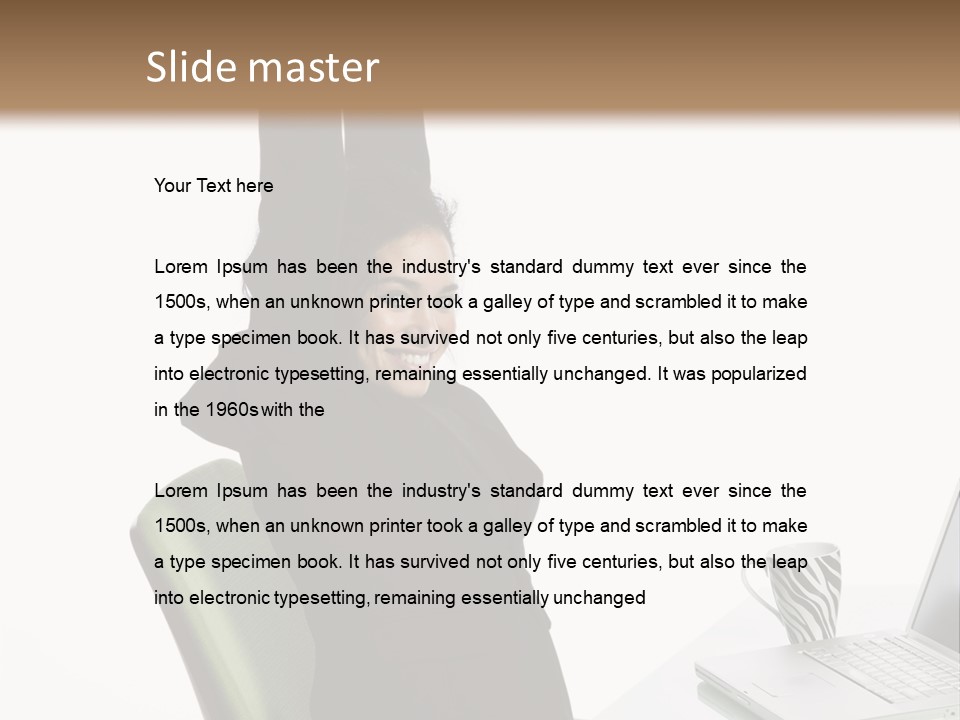 Street Tree Freeway PowerPoint Template