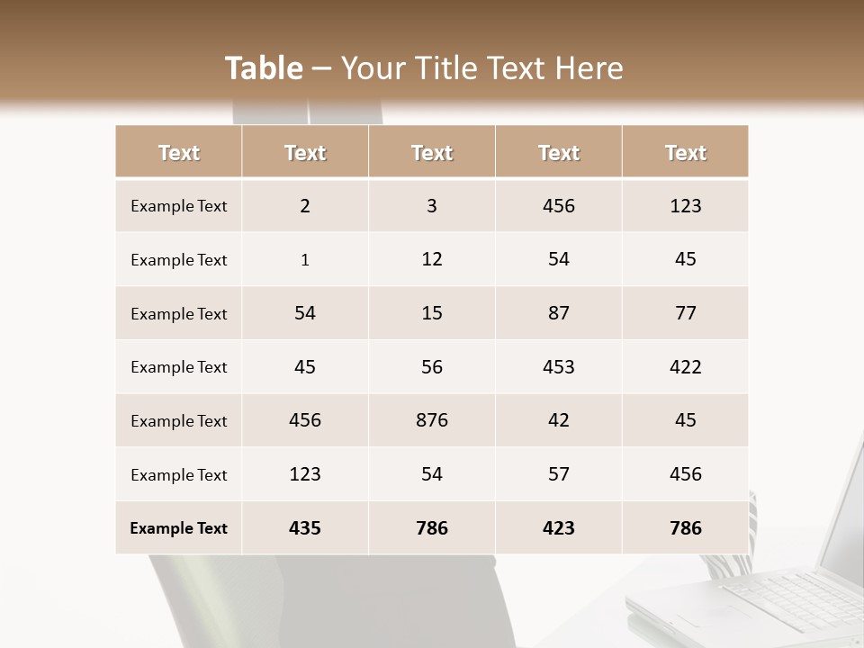 Street Tree Freeway PowerPoint Template