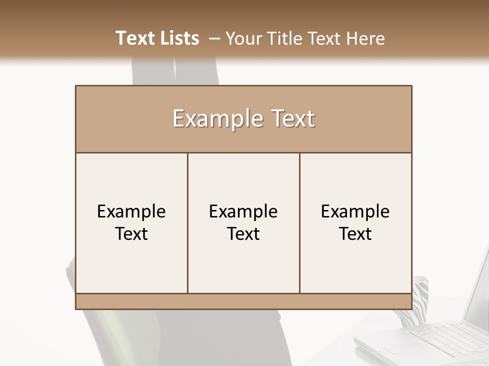 Street Tree Freeway PowerPoint Template
