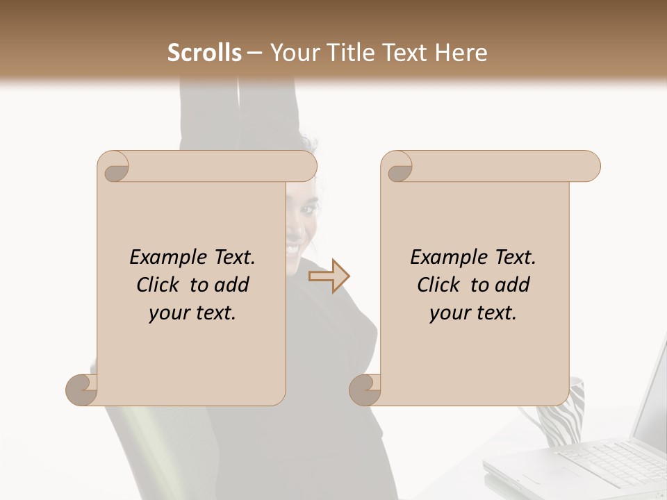 Street Tree Freeway PowerPoint Template