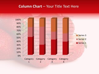 Leaf Fruit White PowerPoint Template