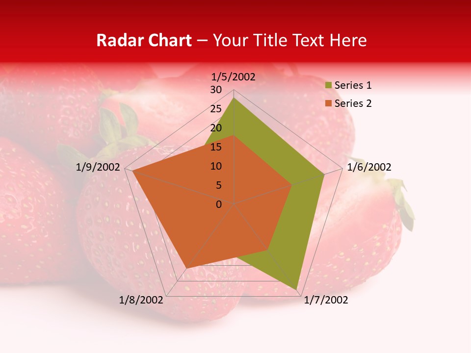 Leaf Fruit White PowerPoint Template