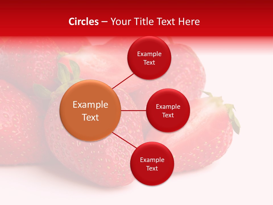 Leaf Fruit White PowerPoint Template