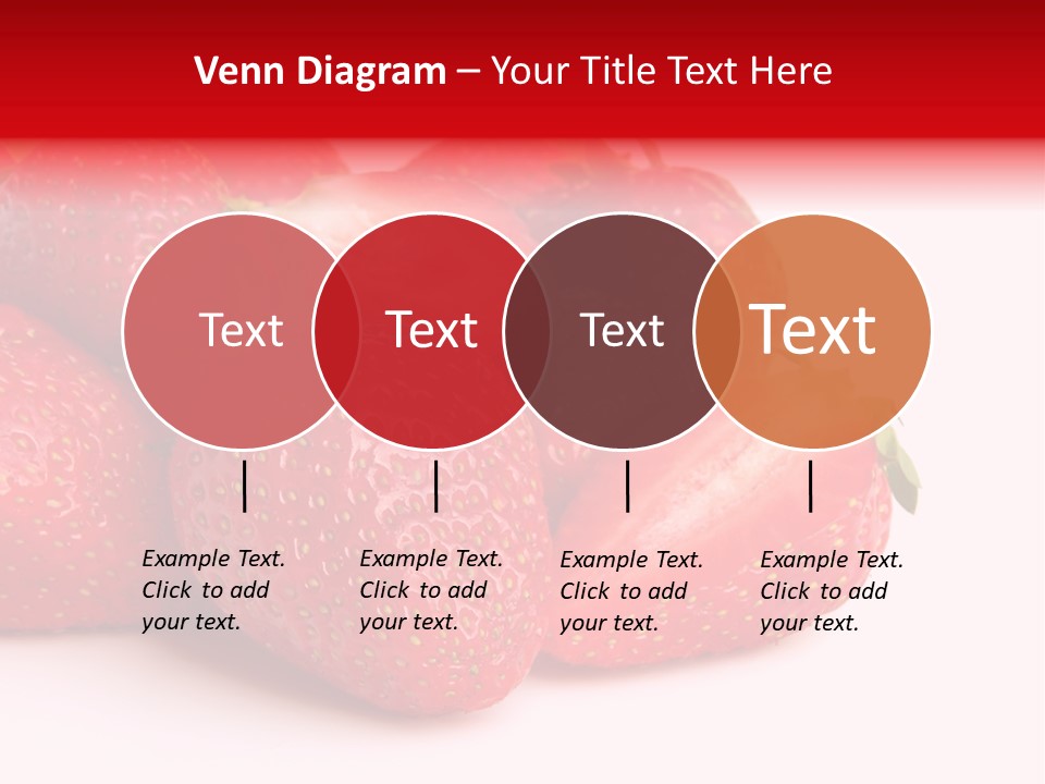 Leaf Fruit White PowerPoint Template