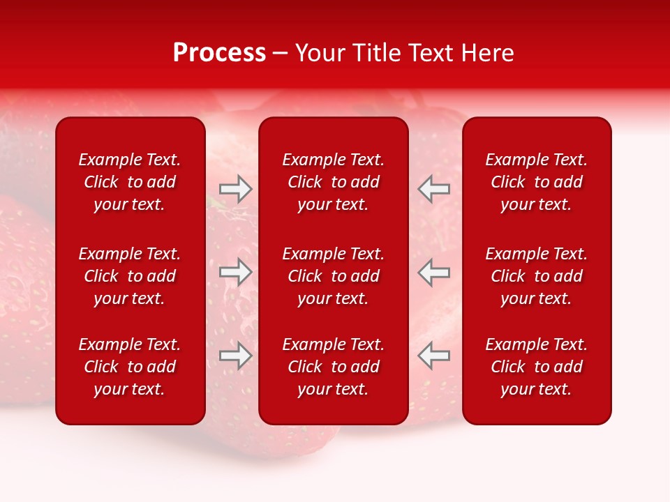 Leaf Fruit White PowerPoint Template