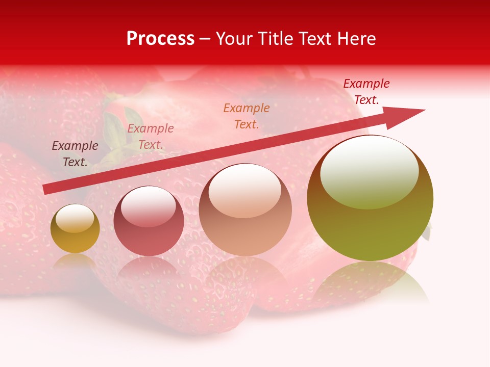 Leaf Fruit White PowerPoint Template