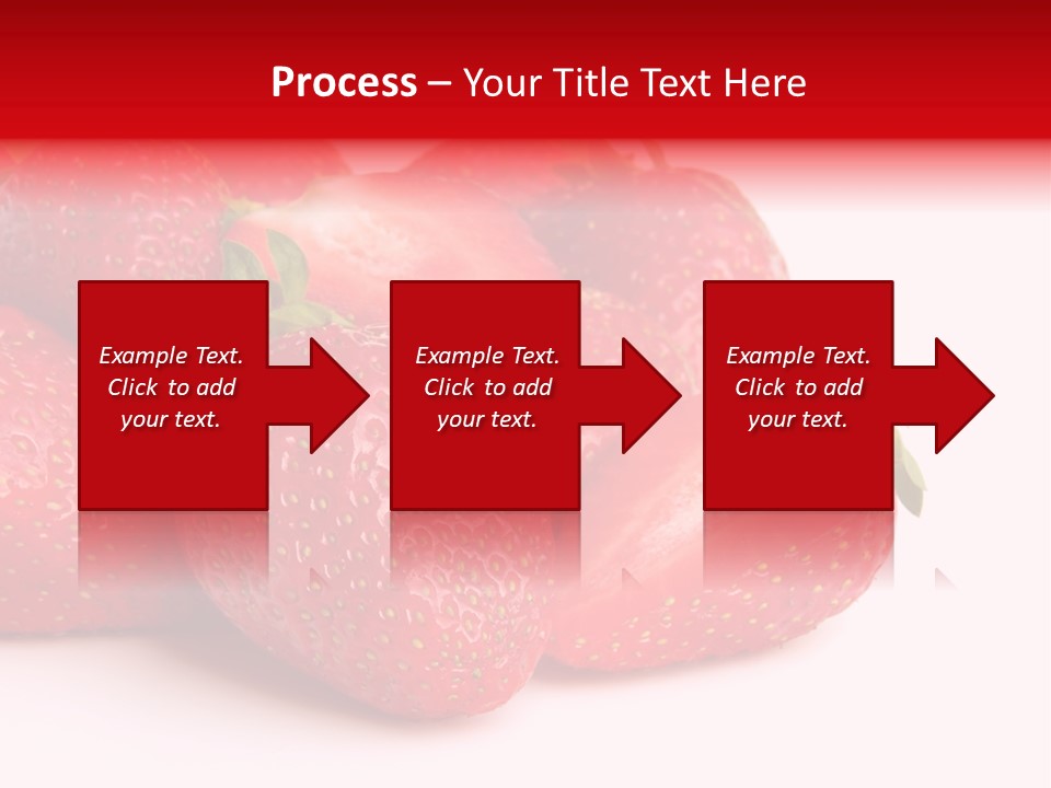 Leaf Fruit White PowerPoint Template