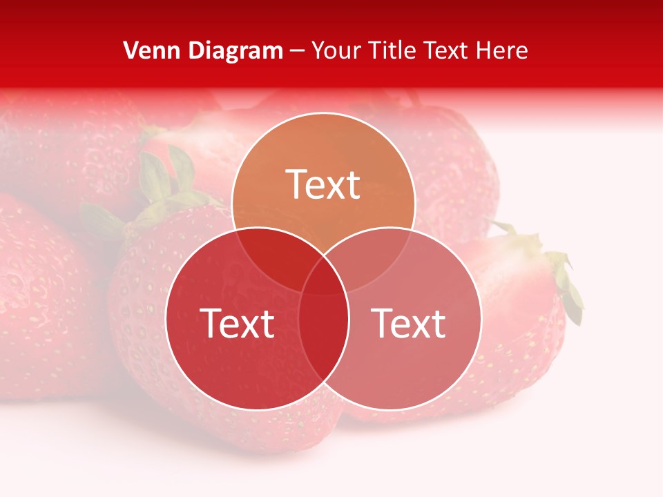 Leaf Fruit White PowerPoint Template