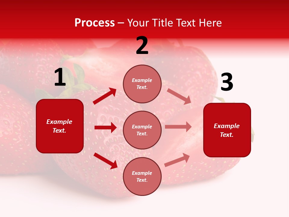 Leaf Fruit White PowerPoint Template