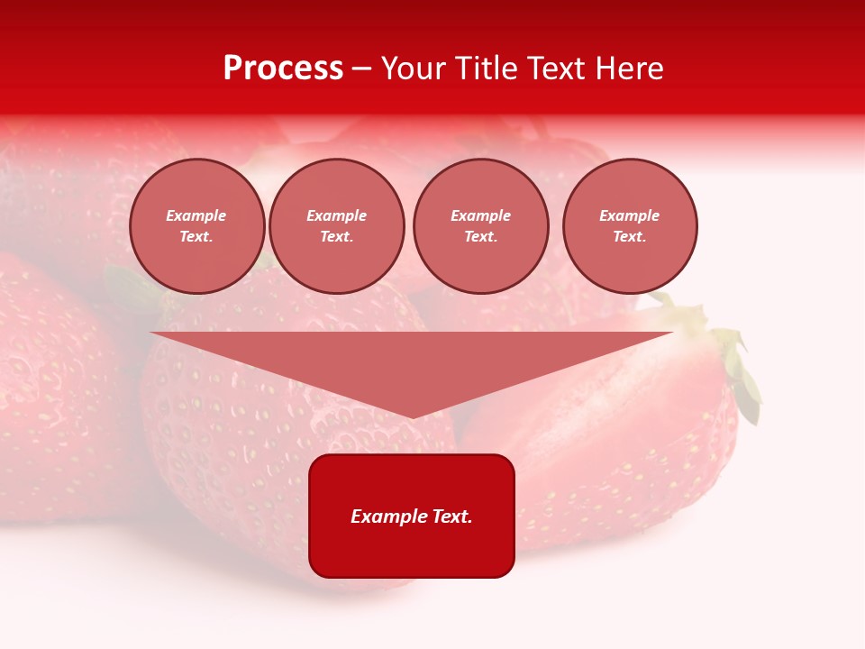 Leaf Fruit White PowerPoint Template