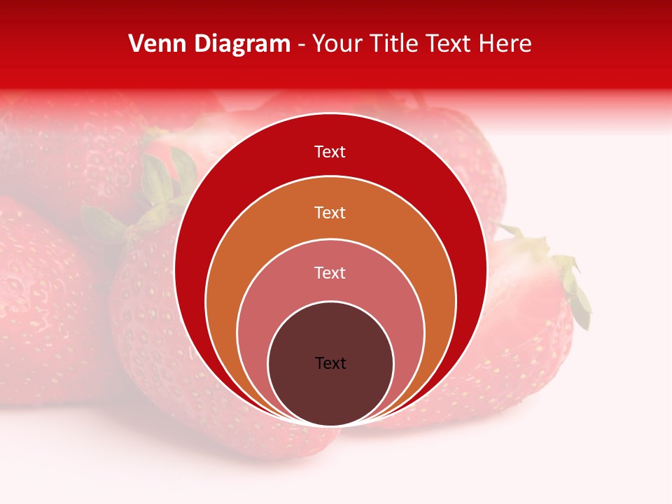 Leaf Fruit White PowerPoint Template