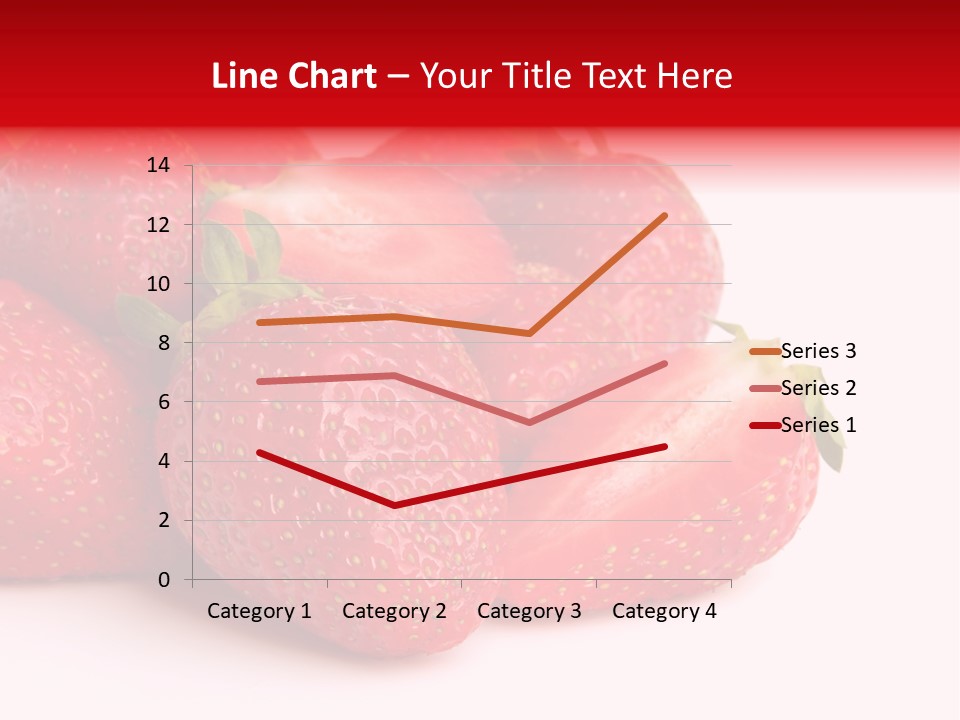 Leaf Fruit White PowerPoint Template