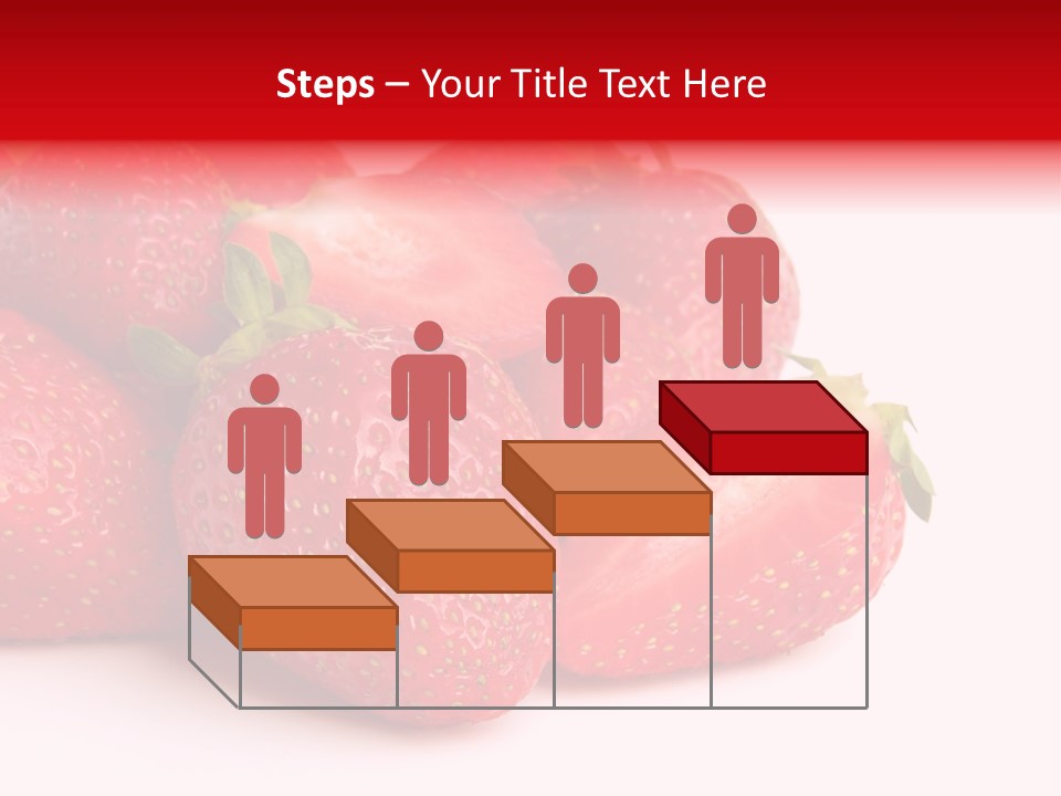 Leaf Fruit White PowerPoint Template