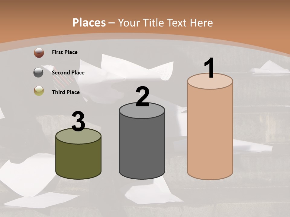 Loss Holding Unemployment PowerPoint Template