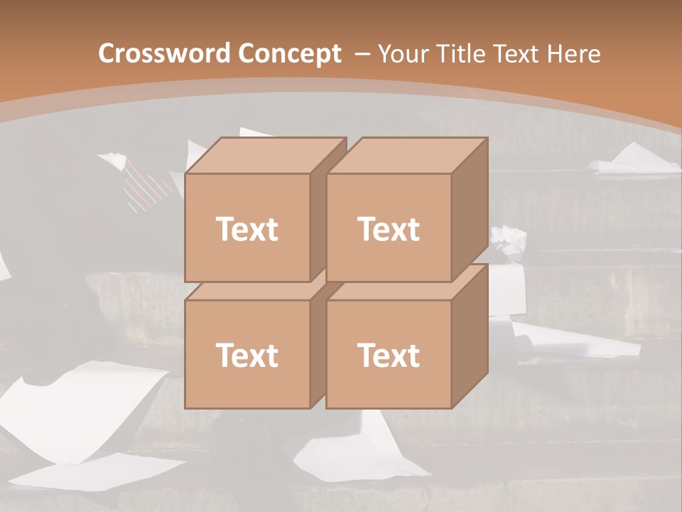 Loss Holding Unemployment PowerPoint Template