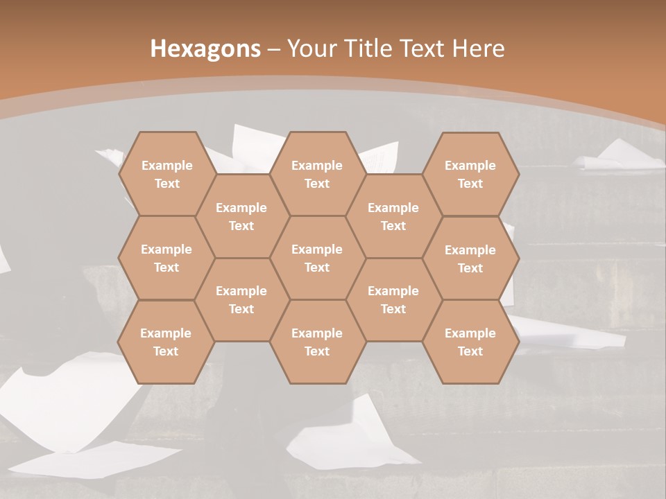 Loss Holding Unemployment PowerPoint Template