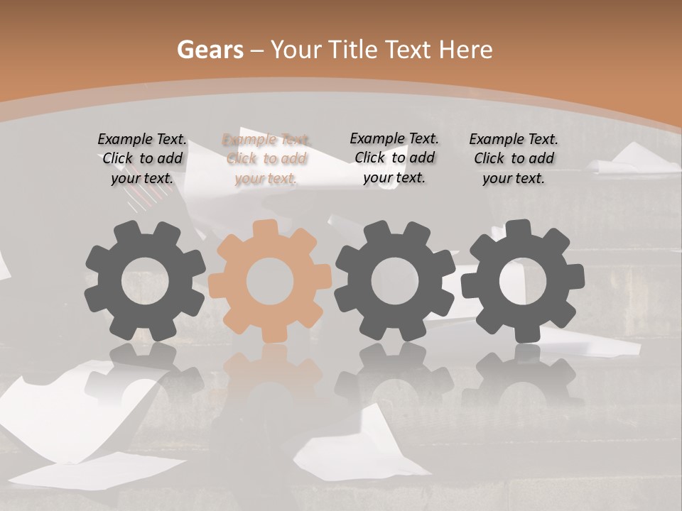 Loss Holding Unemployment PowerPoint Template
