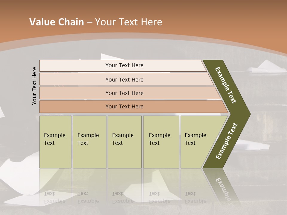 Loss Holding Unemployment PowerPoint Template