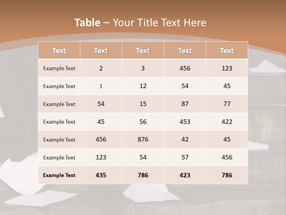 Loss Holding Unemployment PowerPoint Template