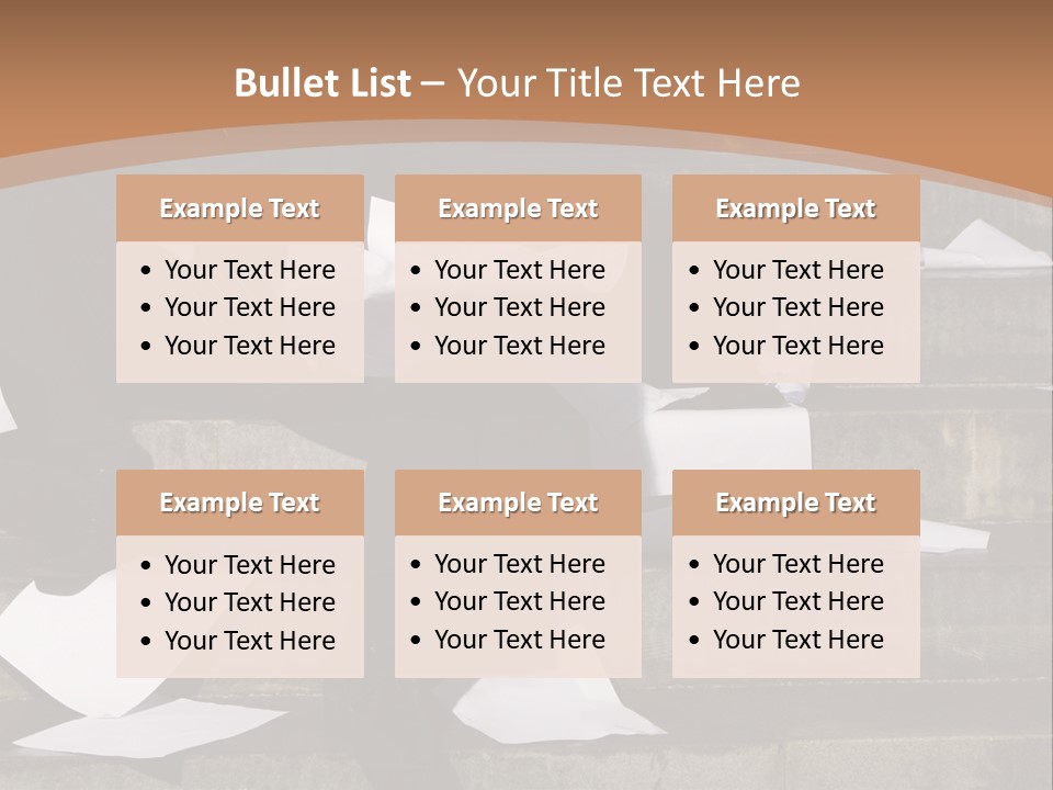 Loss Holding Unemployment PowerPoint Template