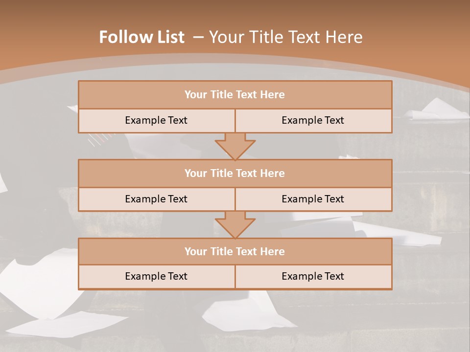 Loss Holding Unemployment PowerPoint Template