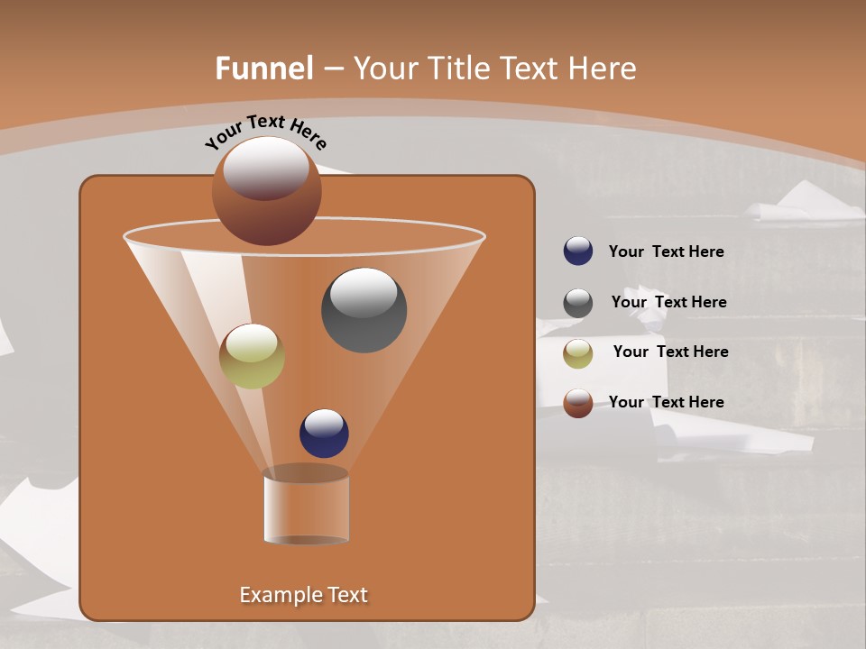 Loss Holding Unemployment PowerPoint Template