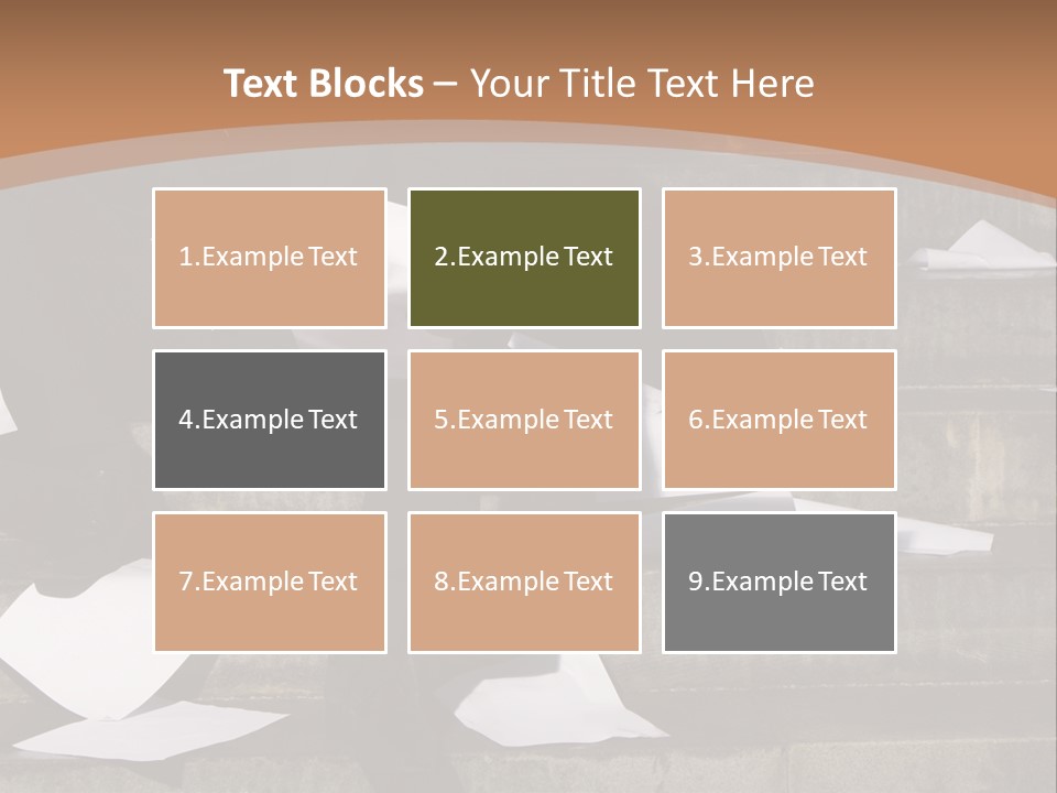 Loss Holding Unemployment PowerPoint Template
