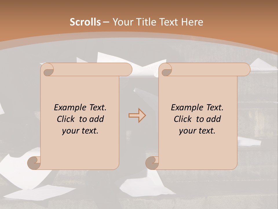 Loss Holding Unemployment PowerPoint Template