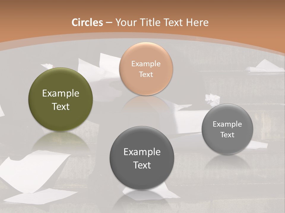 Loss Holding Unemployment PowerPoint Template