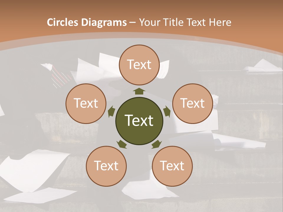 Loss Holding Unemployment PowerPoint Template