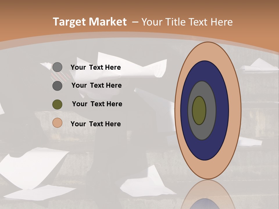 Loss Holding Unemployment PowerPoint Template