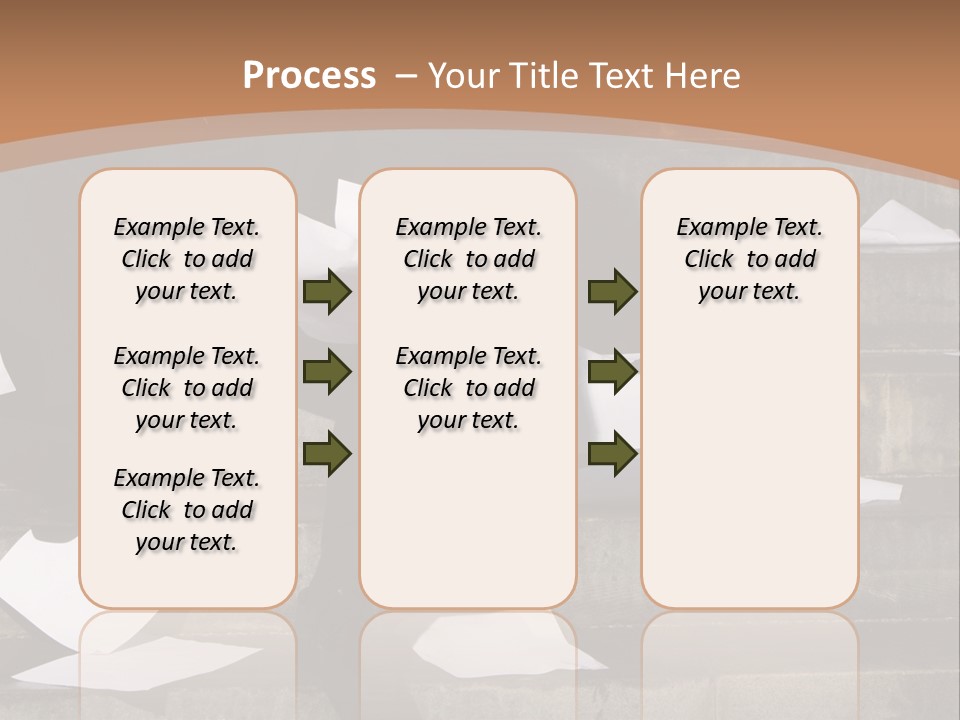 Loss Holding Unemployment PowerPoint Template