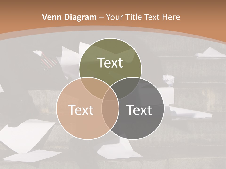 Loss Holding Unemployment PowerPoint Template
