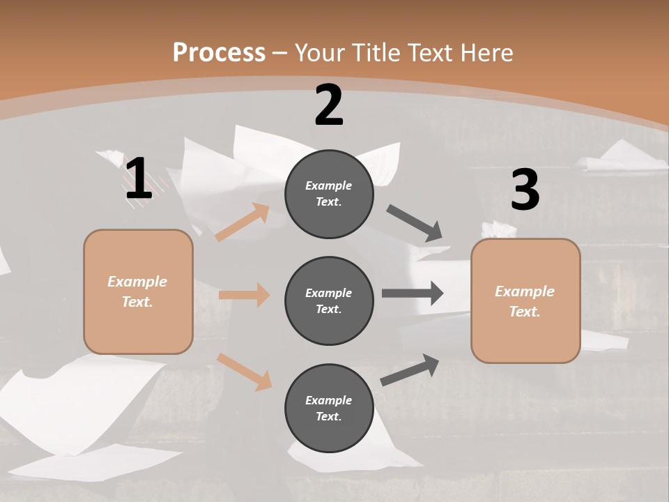 Loss Holding Unemployment PowerPoint Template