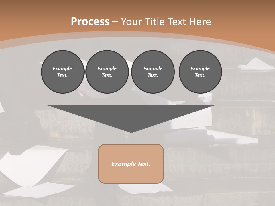 Loss Holding Unemployment PowerPoint Template