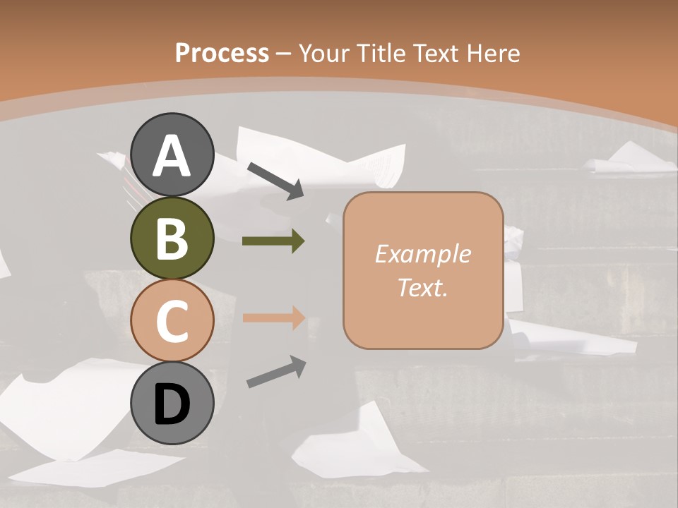 Loss Holding Unemployment PowerPoint Template