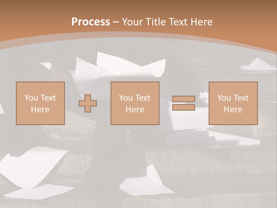Loss Holding Unemployment PowerPoint Template