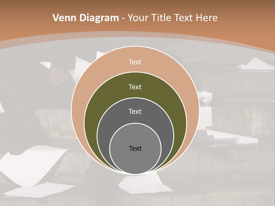 Loss Holding Unemployment PowerPoint Template