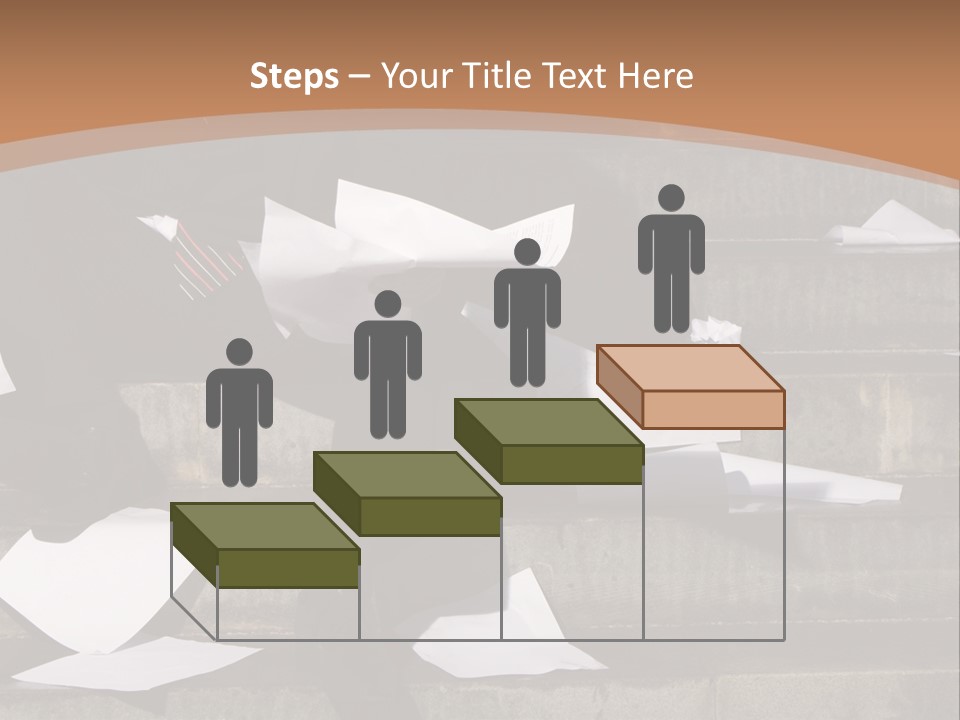 Loss Holding Unemployment PowerPoint Template