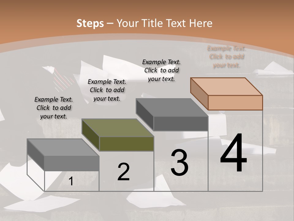 Loss Holding Unemployment PowerPoint Template