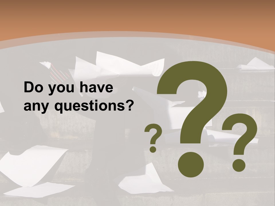 Loss Holding Unemployment PowerPoint Template