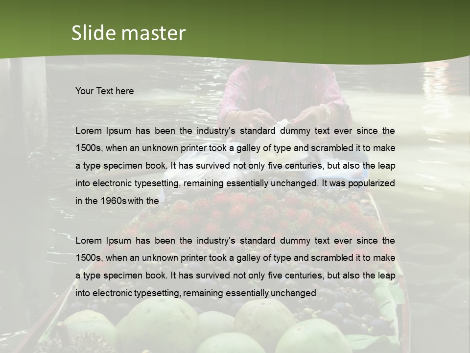 City Buy Apple PowerPoint Template