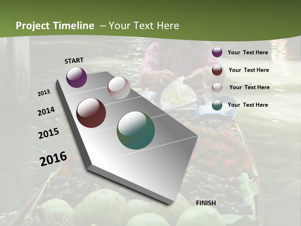 City Buy Apple PowerPoint Template