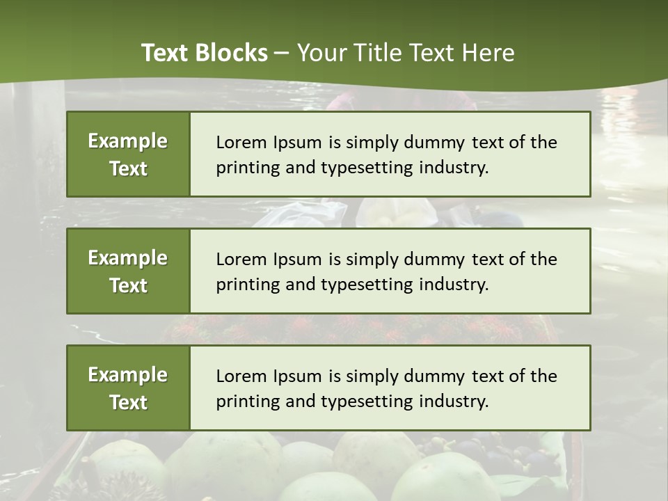 City Buy Apple PowerPoint Template