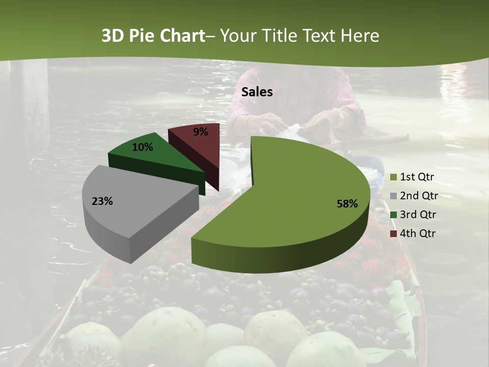 City Buy Apple PowerPoint Template